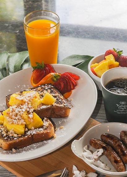 Breakfast at Kalaheo Cafe