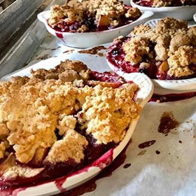 Desserts at Kalaheo Cafe